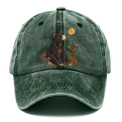 Small Bear Pine Moon Gentle Wild Classic Cap – Forest Mist