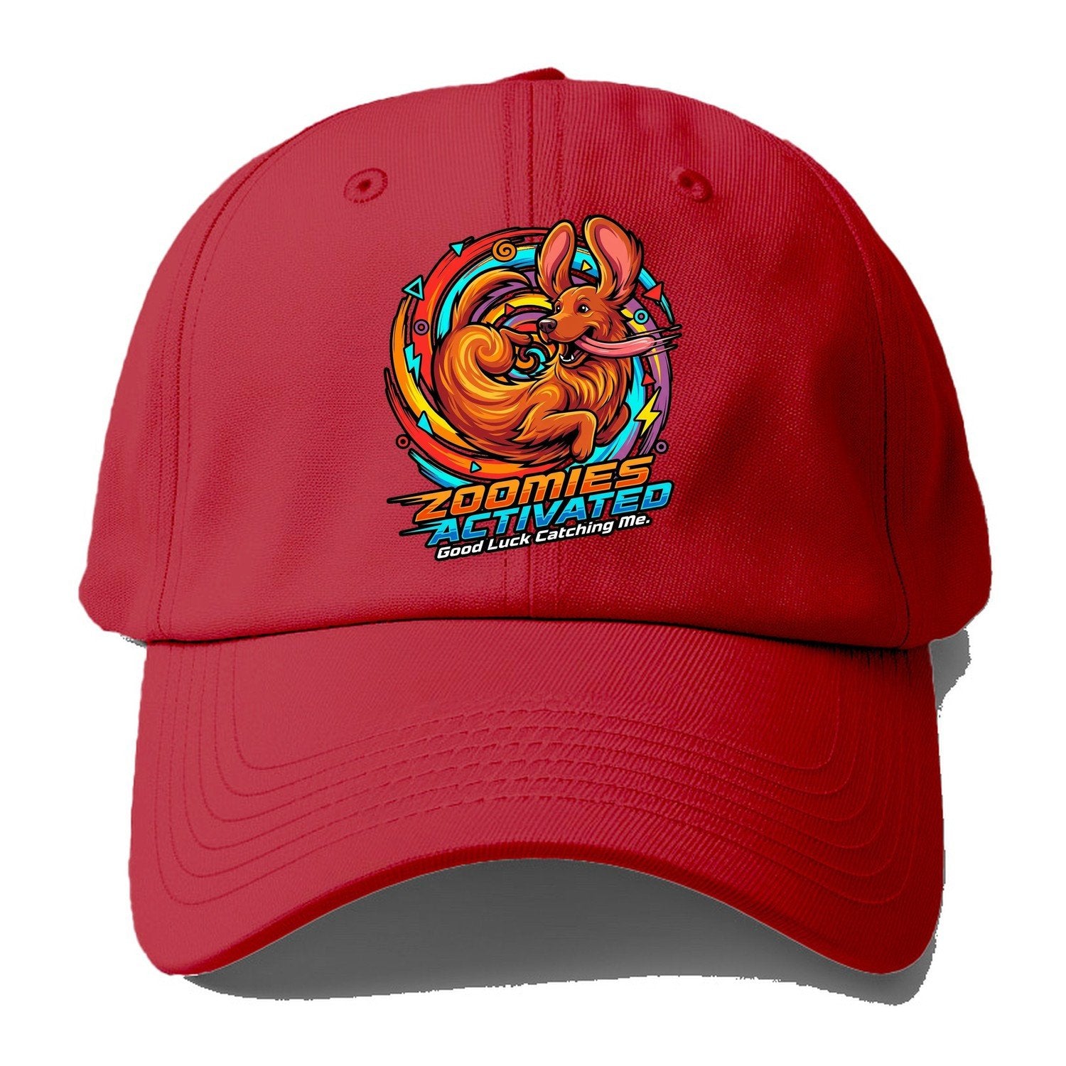 Zoomies Activated Baseball Cap – Red