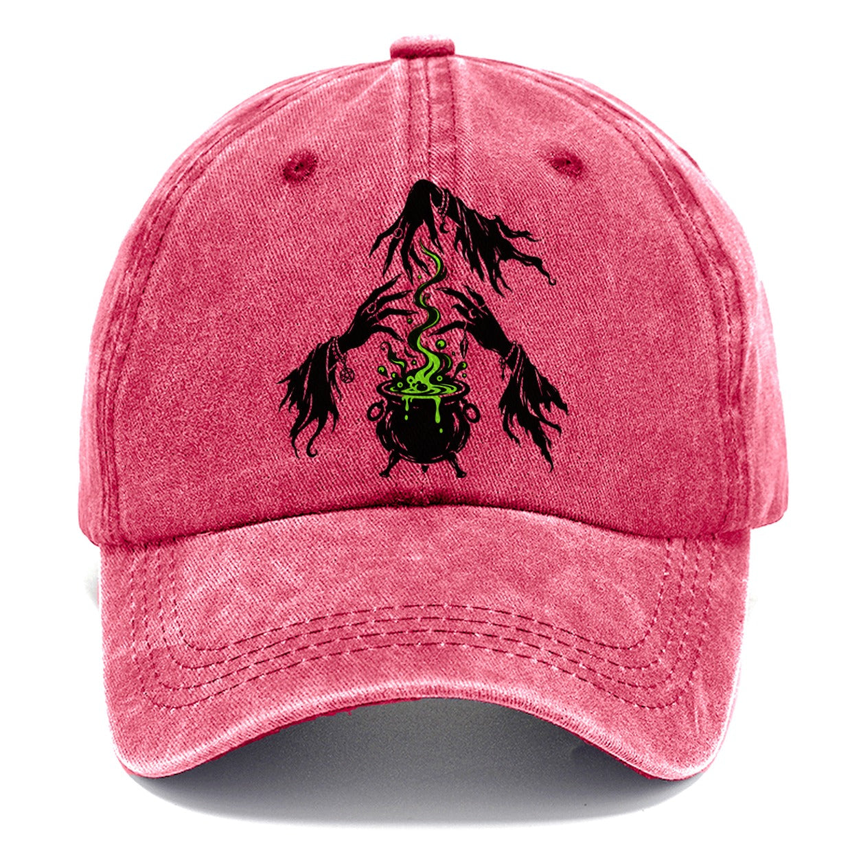 The Coven Protects Witch Magic Classic Cap – Pomegranate Blush