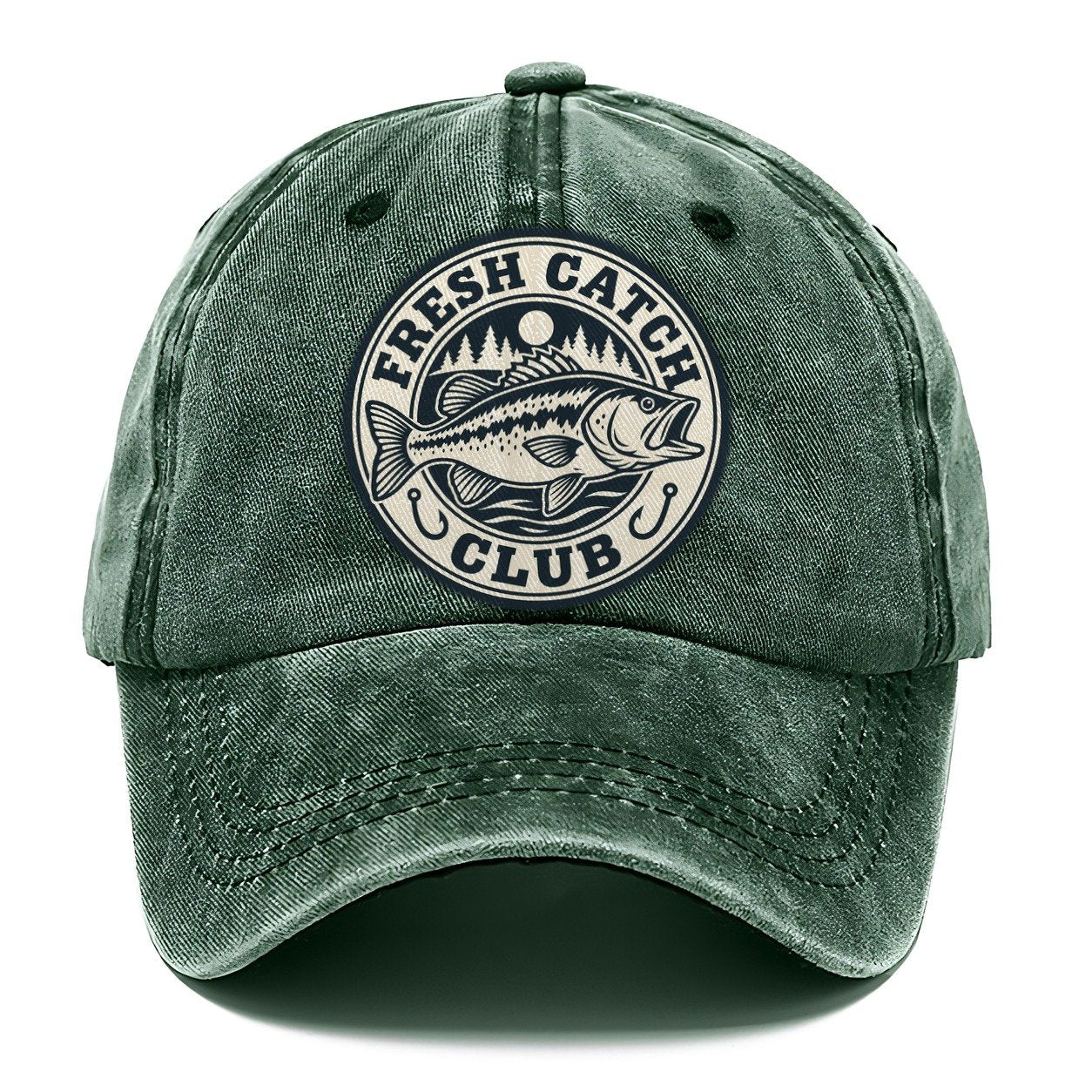 Fresh Catch Club Fishing Elegant Classic Cap – Forest Mist