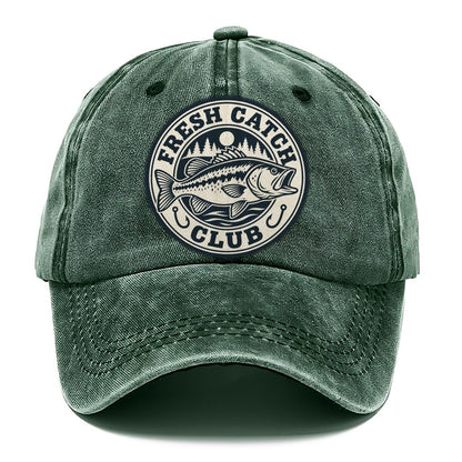 Fresh Catch Club Fishing Elegant Classic Cap – Forest Mist