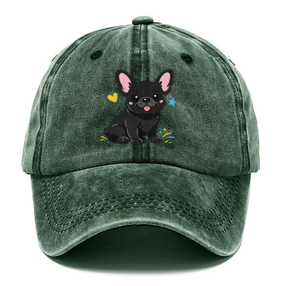 French Bulldog Classic Cap – Forest Mist