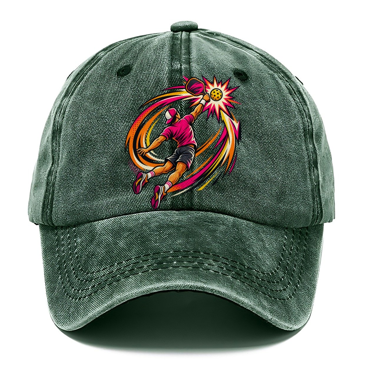 Overhead Smash Pickleball Life Classic Cap – Forest Mist