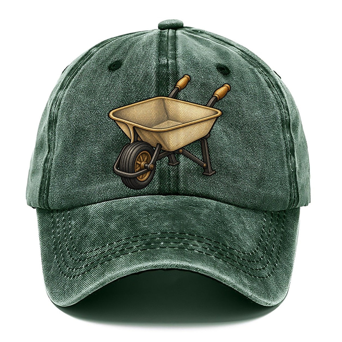 Wheelbarrow Heavy Duty Classic Cap – Forest Mist
