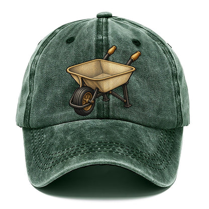 Wheelbarrow Heavy Duty Classic Cap – Forest Mist