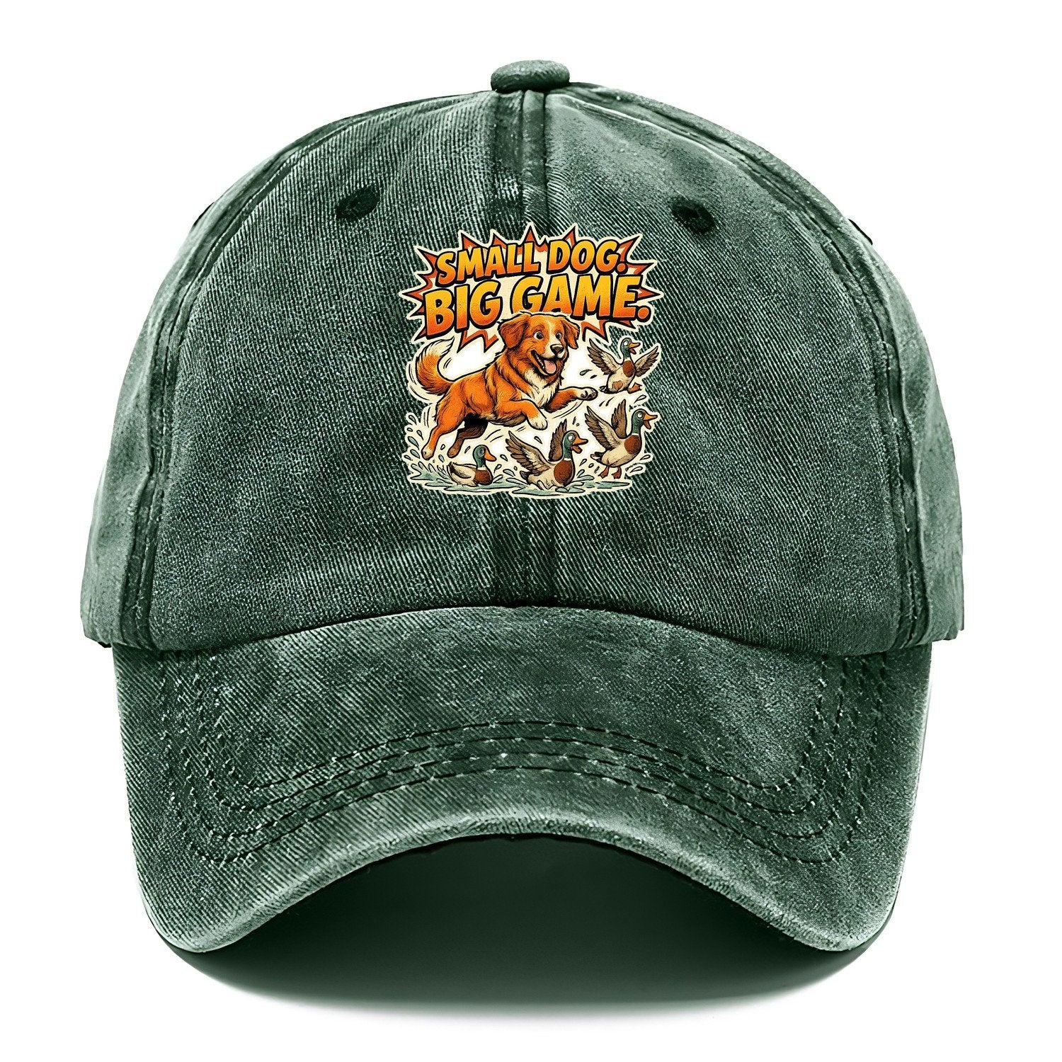 Small Dog Big Game Classic Cap – Forest Mist