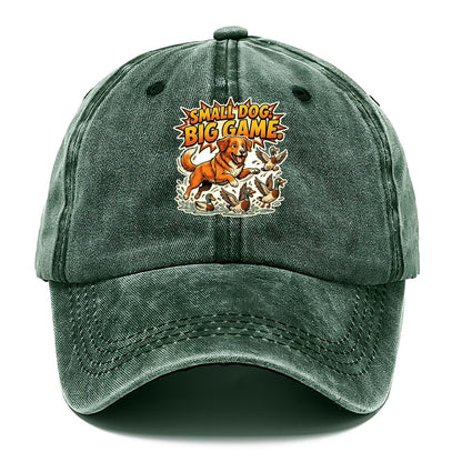 Small Dog Big Game Classic Cap – Forest Mist