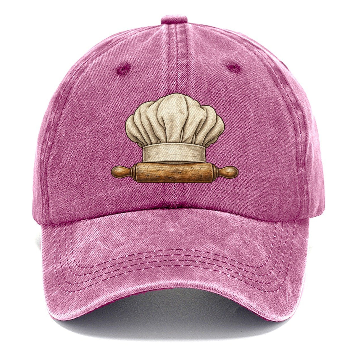 Chef Hat Rolling Pin Fan Favorites Classic Cap – Dusty Rose