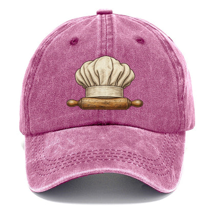 Chef Hat Rolling Pin Fan Favorites Classic Cap – Dusty Rose