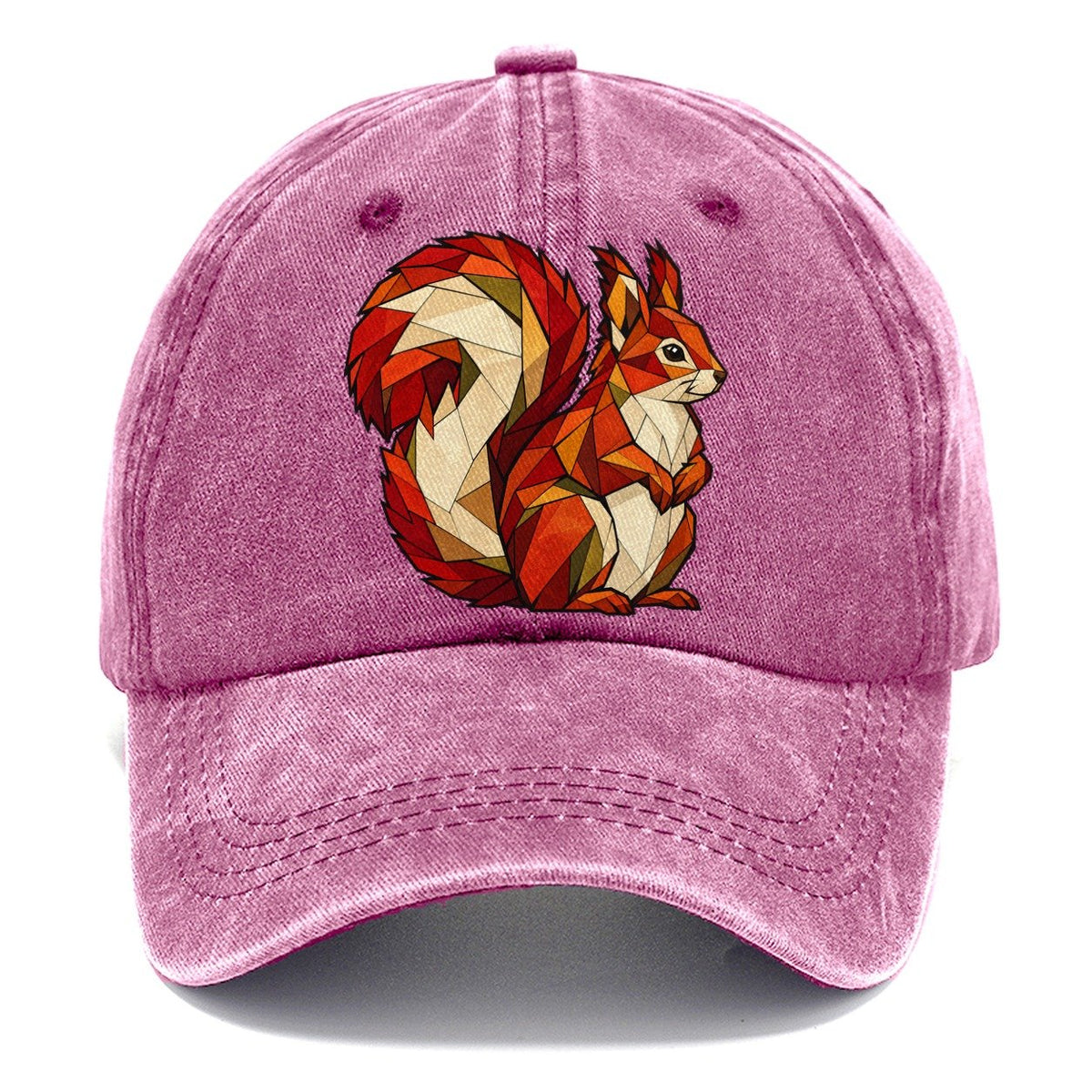 Red Squirrel Wildwood Mosaic Classic Cap – Dusty Rose