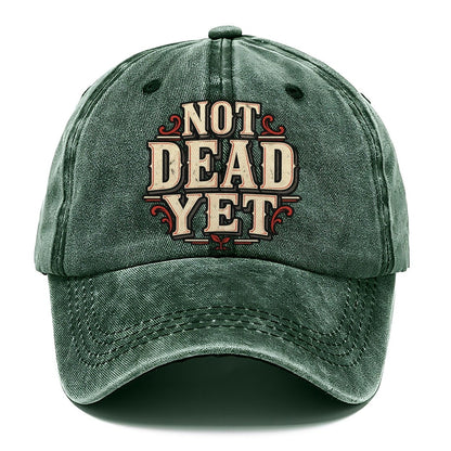 Not Dead Yet American Wit Classic Cap – Forest Mist