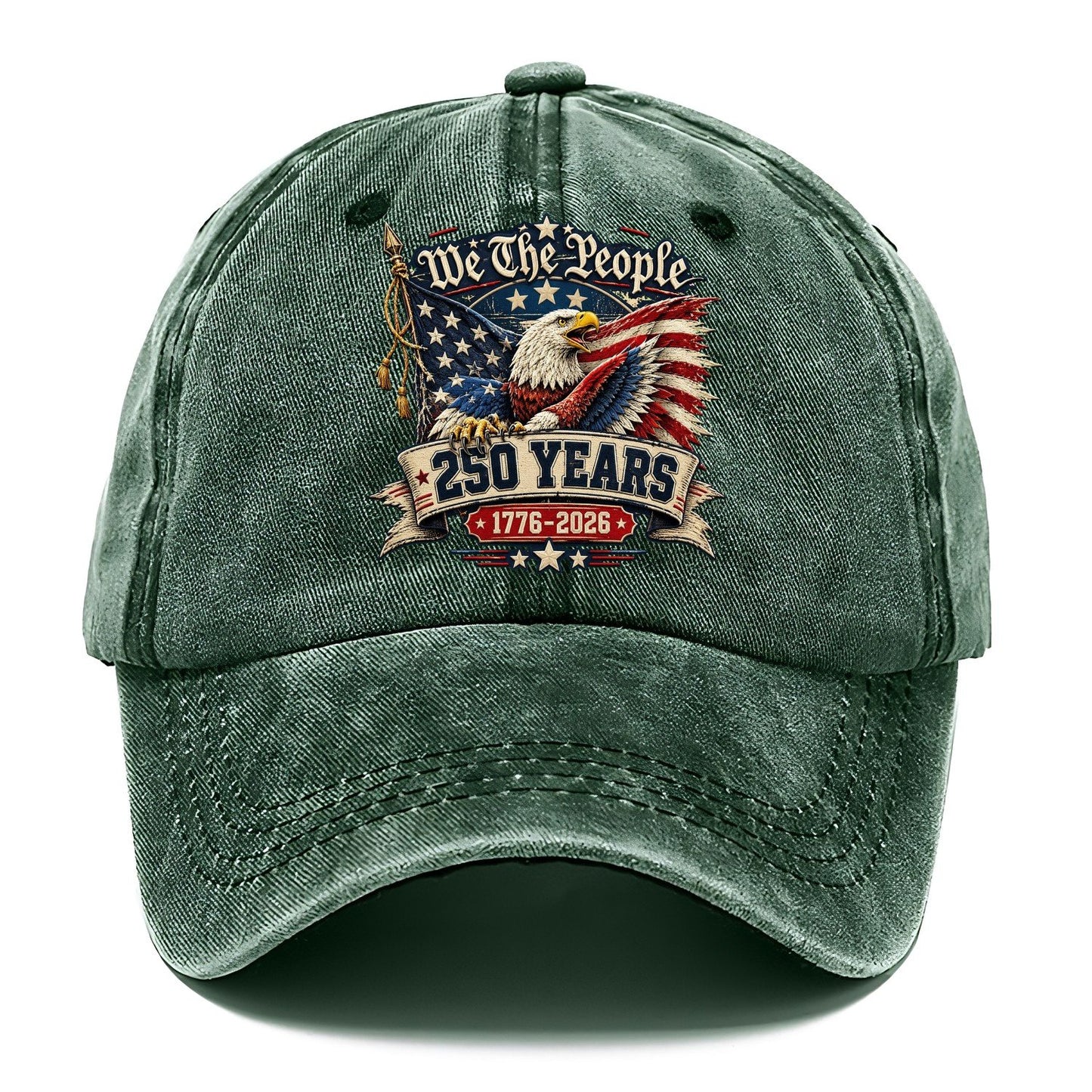 We The People Eagle 250 Classic Cap – Forest Mist