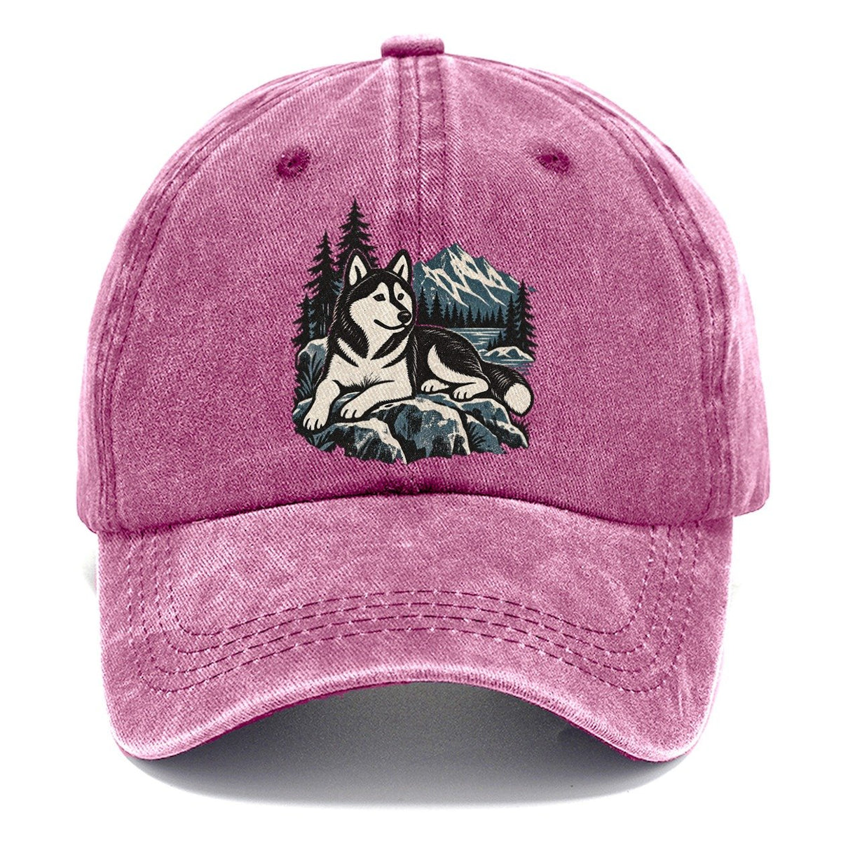 Husky Mountain Lake Classic Cap – Dusty Rose