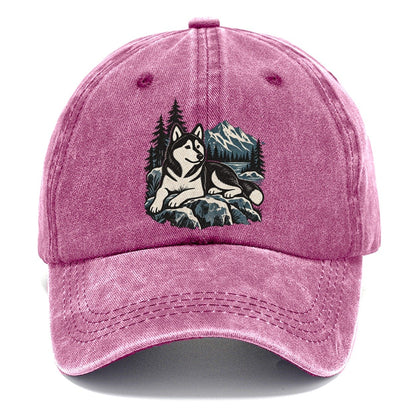Husky Mountain Lake Classic Cap – Dusty Rose