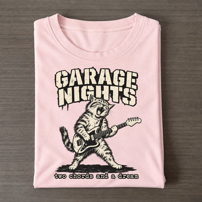 Garage Band Alley Cat Records Classic T-shirt – Pink