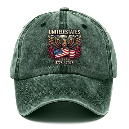 Eagle Flag Roses 250Th Classic Cap – Forest Mist