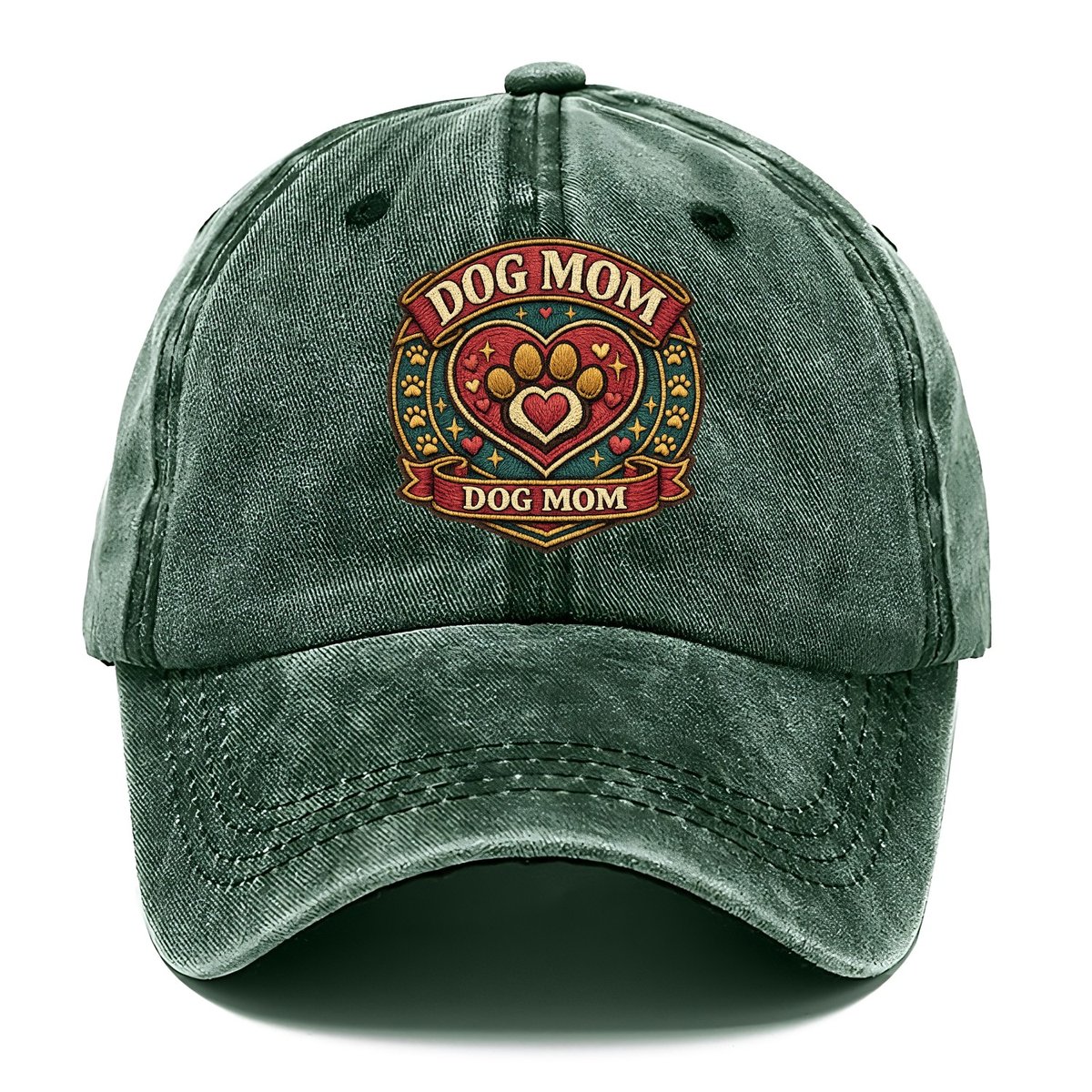 Dog Mom Classic Cap – Forest Mist