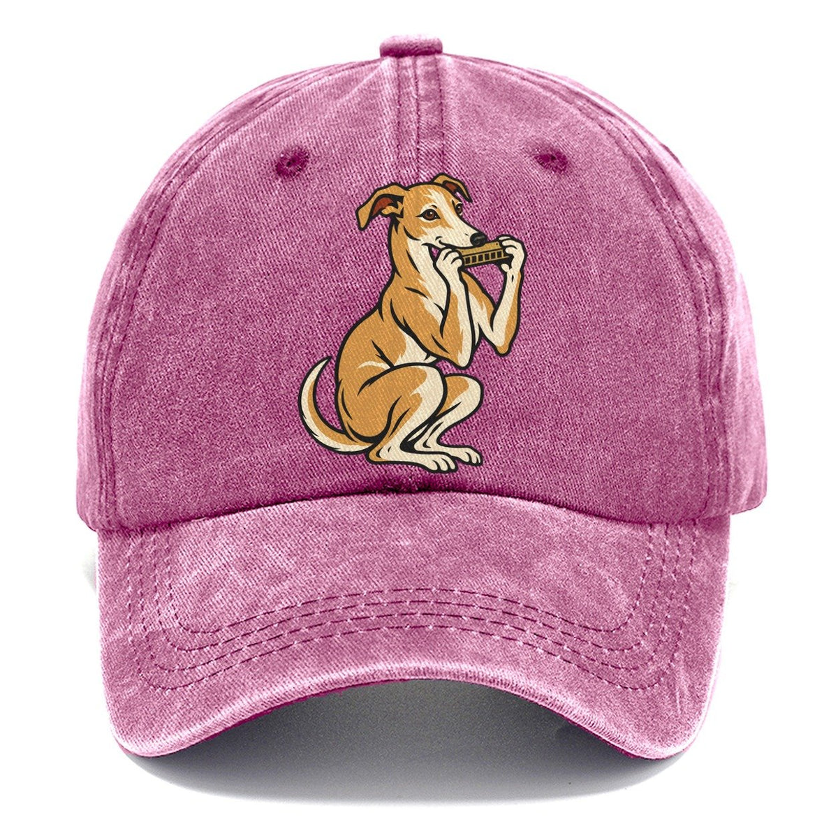 Whippet Blues Harp Sundown Familiars Classic Cap – Dusty Rose