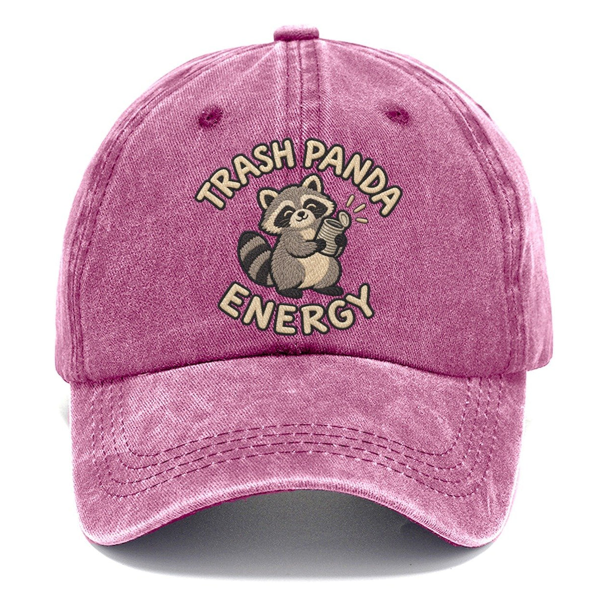 Raccoon Animal Puns Classic Cap – Dusty Rose