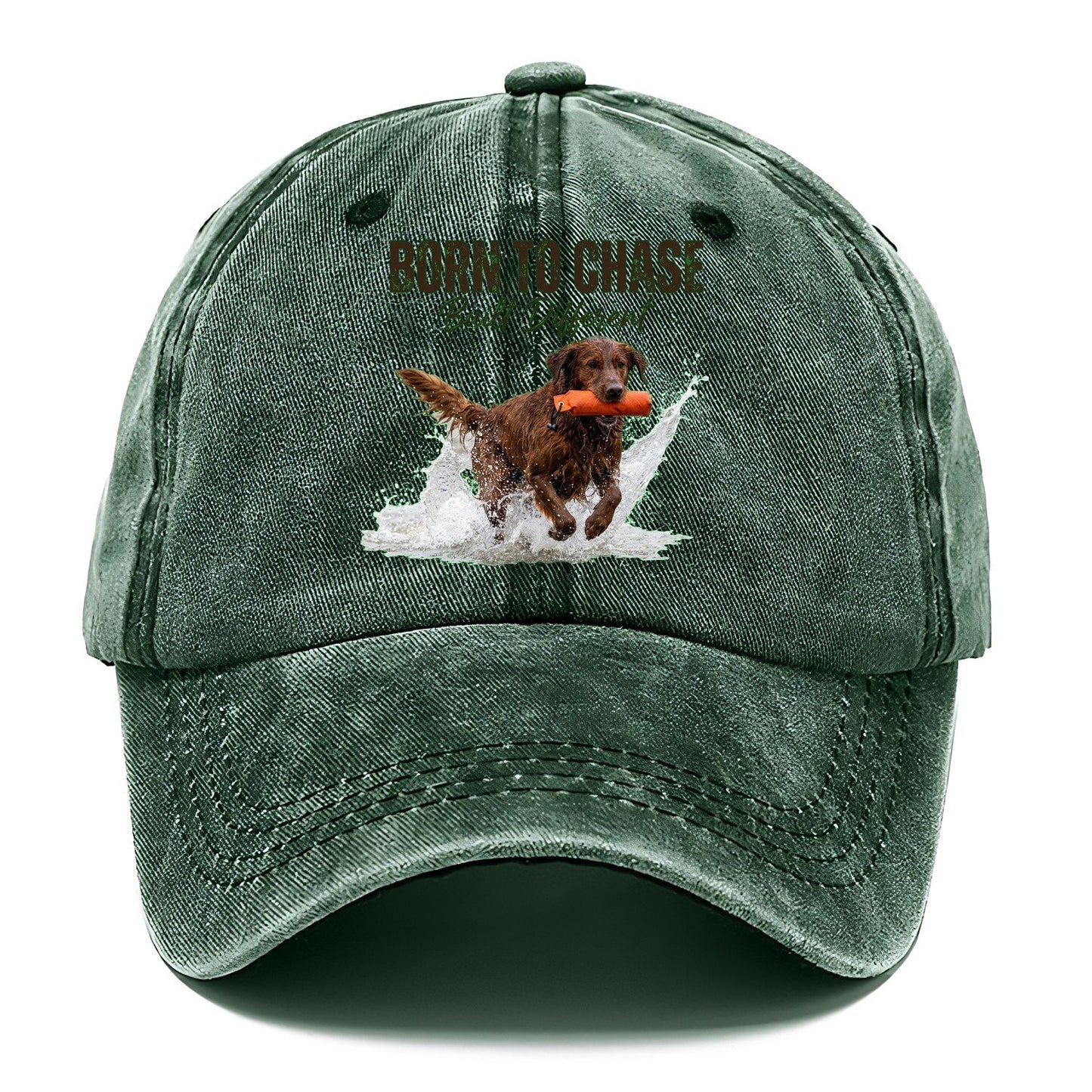 Born To Chase Classic Cap – Forest Mist