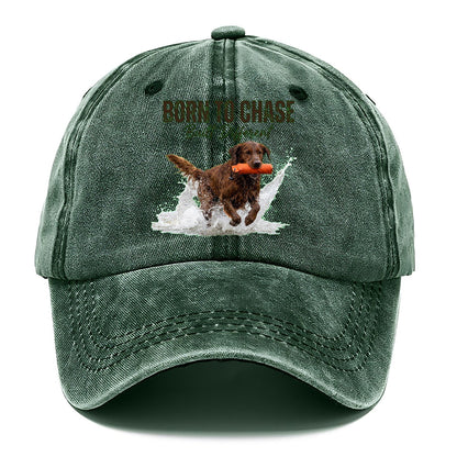Born To Chase Classic Cap – Forest Mist