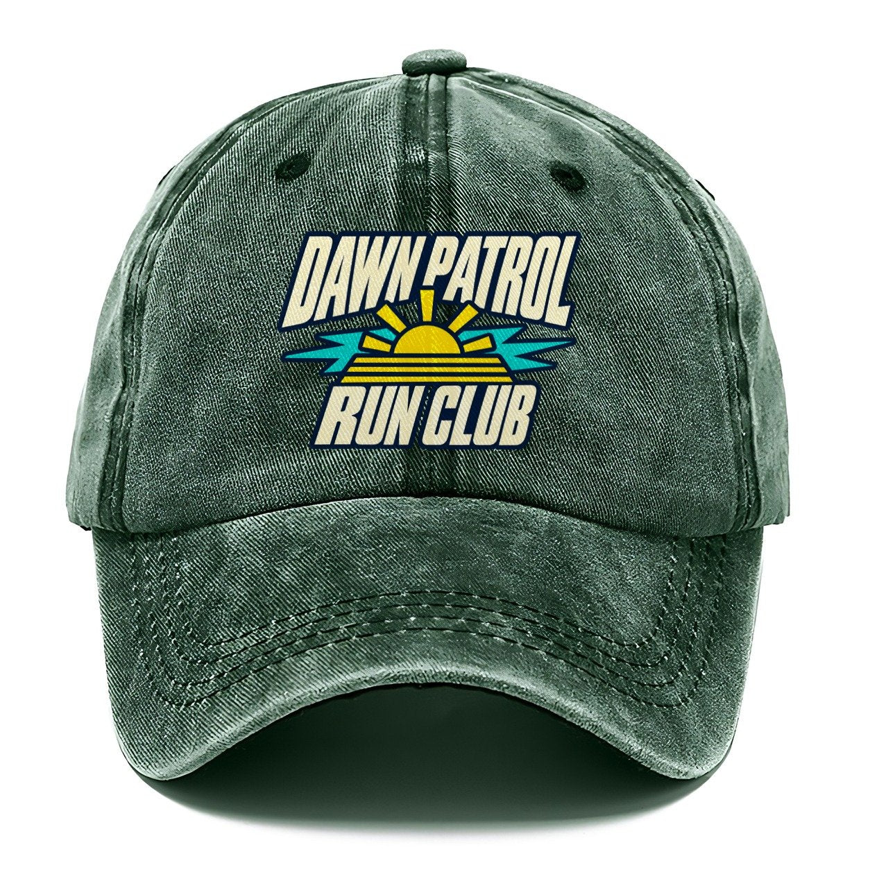 Dawn Patrol Run Club 90S Running Clubs Classic Cap – Forest Mist