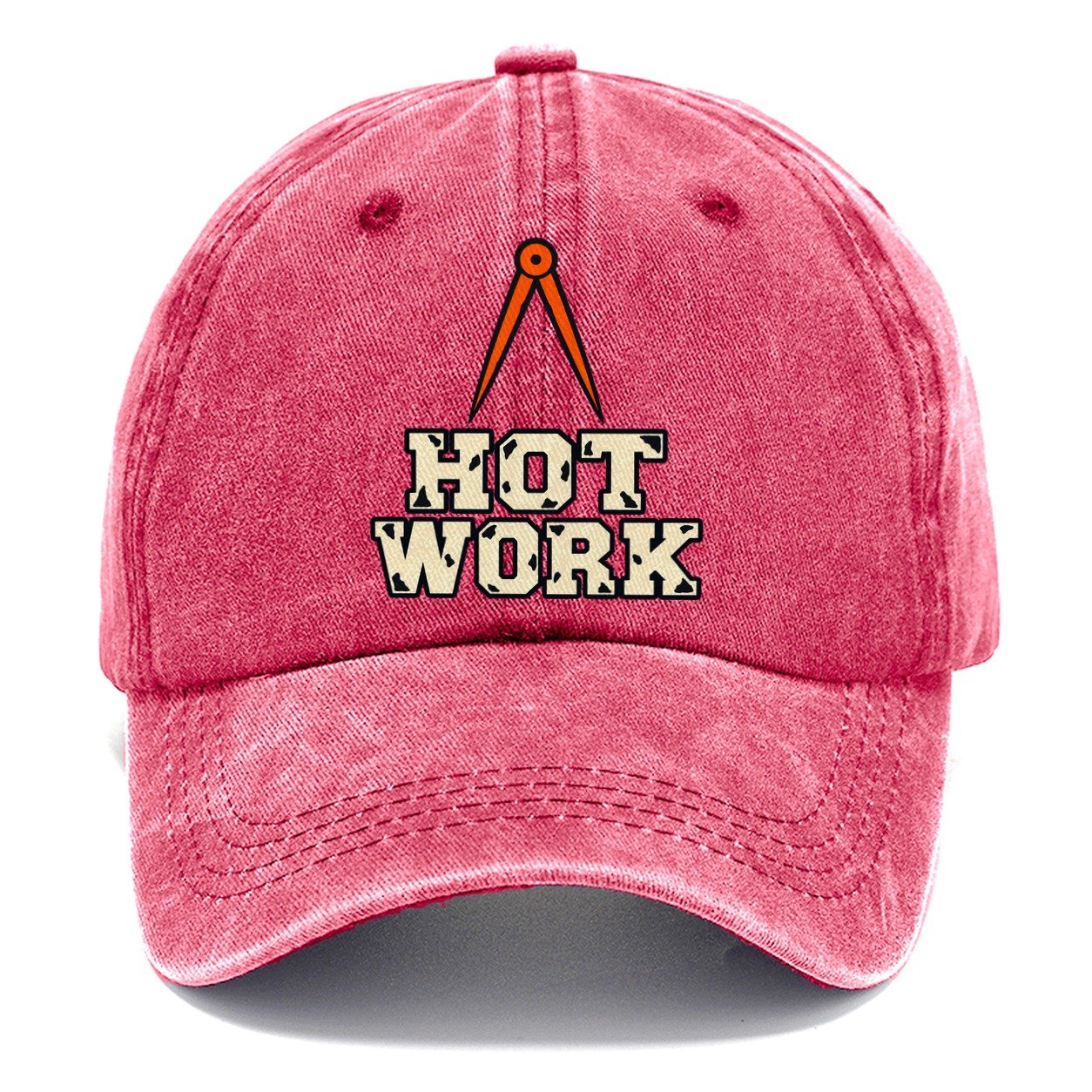 Hot Work Blacksmithing Classic Cap – Pomegranate Blush