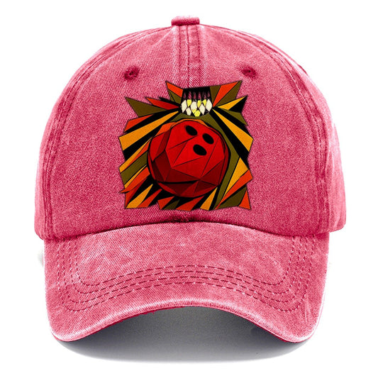 Bowling Ball Lane Roll Classic Cap – Pomegranate Blush