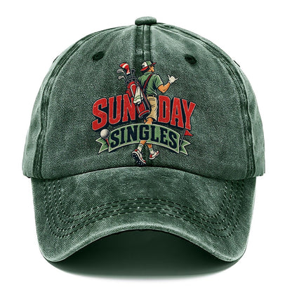 Sunday Singles Golf Life Classic Cap – Forest Mist