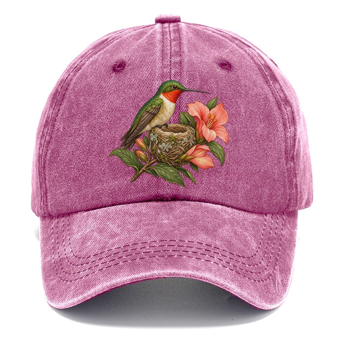 Hummingbird Nest Guardian Everyday Originals Classic Cap – Dusty Rose