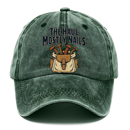 The Haul Mostly Nails Treasure Hunting Classic Cap – Forest Mist