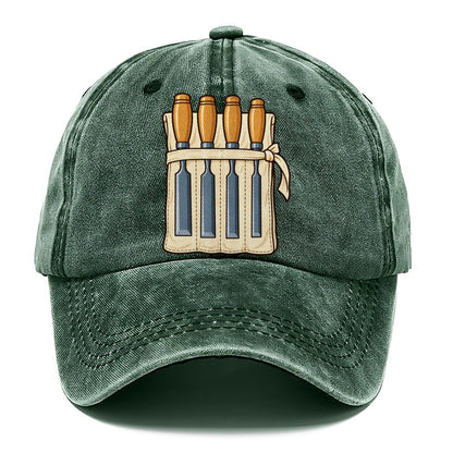 Chisel Roll Woodworking Classic Cap – Forest Mist