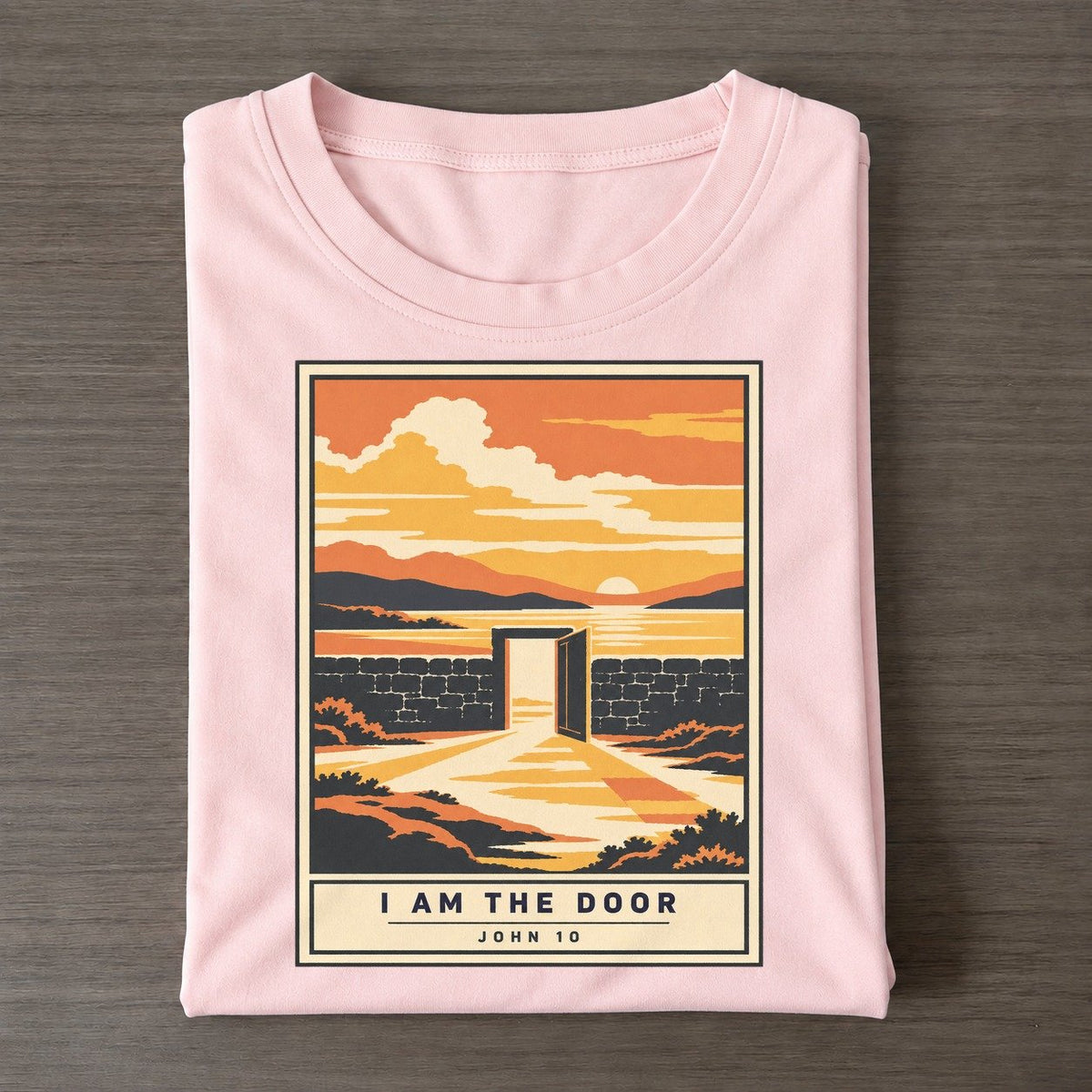 I Am The Door Given Light Classic T-shirt – Pink