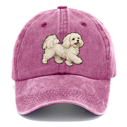 Maltese Trotting Fan Favorites Classic Cap – Dusty Rose