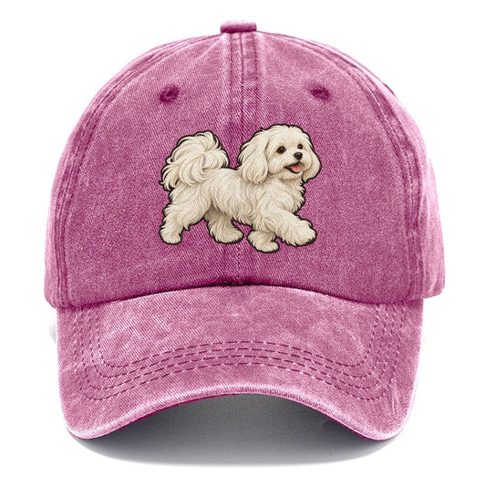 Maltese Trotting Fan Favorites Classic Cap – Dusty Rose