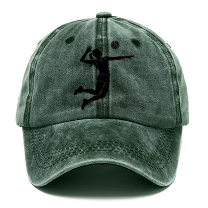 Volleyball Spike Classic Cap – Forest Mist