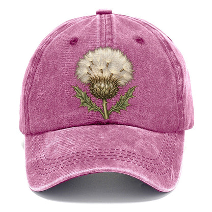 Thistle Silvery Seedhead Pastimes Companions Classic Cap – Dusty Rose