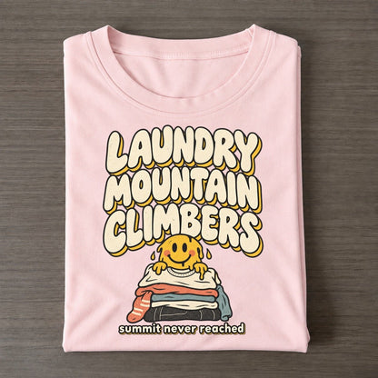 Laundry Mountain Running On Fumes Club Classic T-shirt – Pink