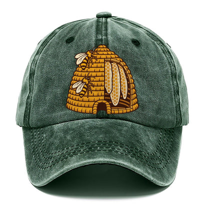 Skep Cutaway Mark Beekeeping Classic Cap – Forest Mist
