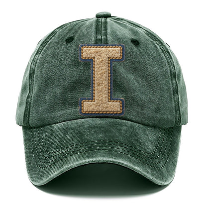 Varsity Chenille I Monogram Classic Cap – Forest Mist