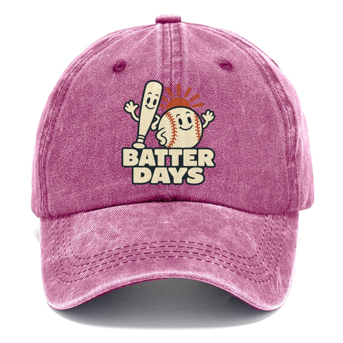 Batter Days Familiar Punchlines Classic Cap – Dusty Rose