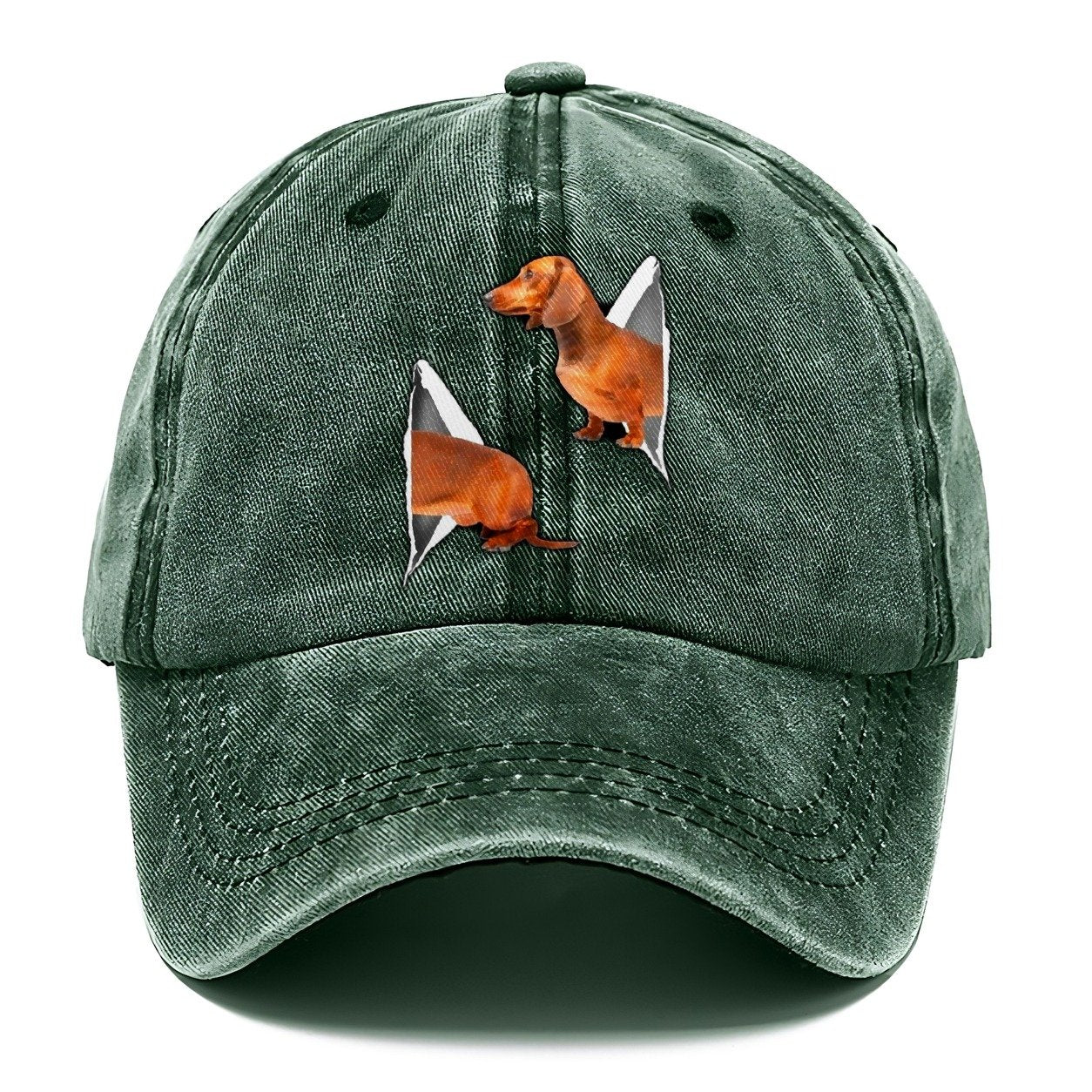 Portal Dachshund Classic Cap – Forest Mist