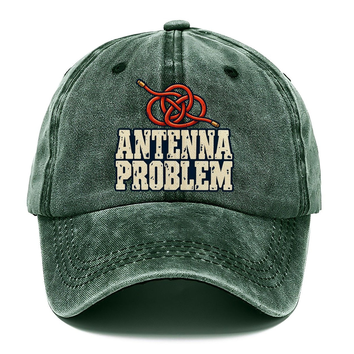 Antenna Problem Amateur Radio Classic Cap – Forest Mist