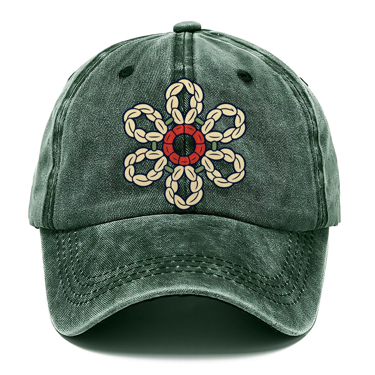 Flower Crochet Diagram Yarn Crafts Classic Cap – Forest Mist