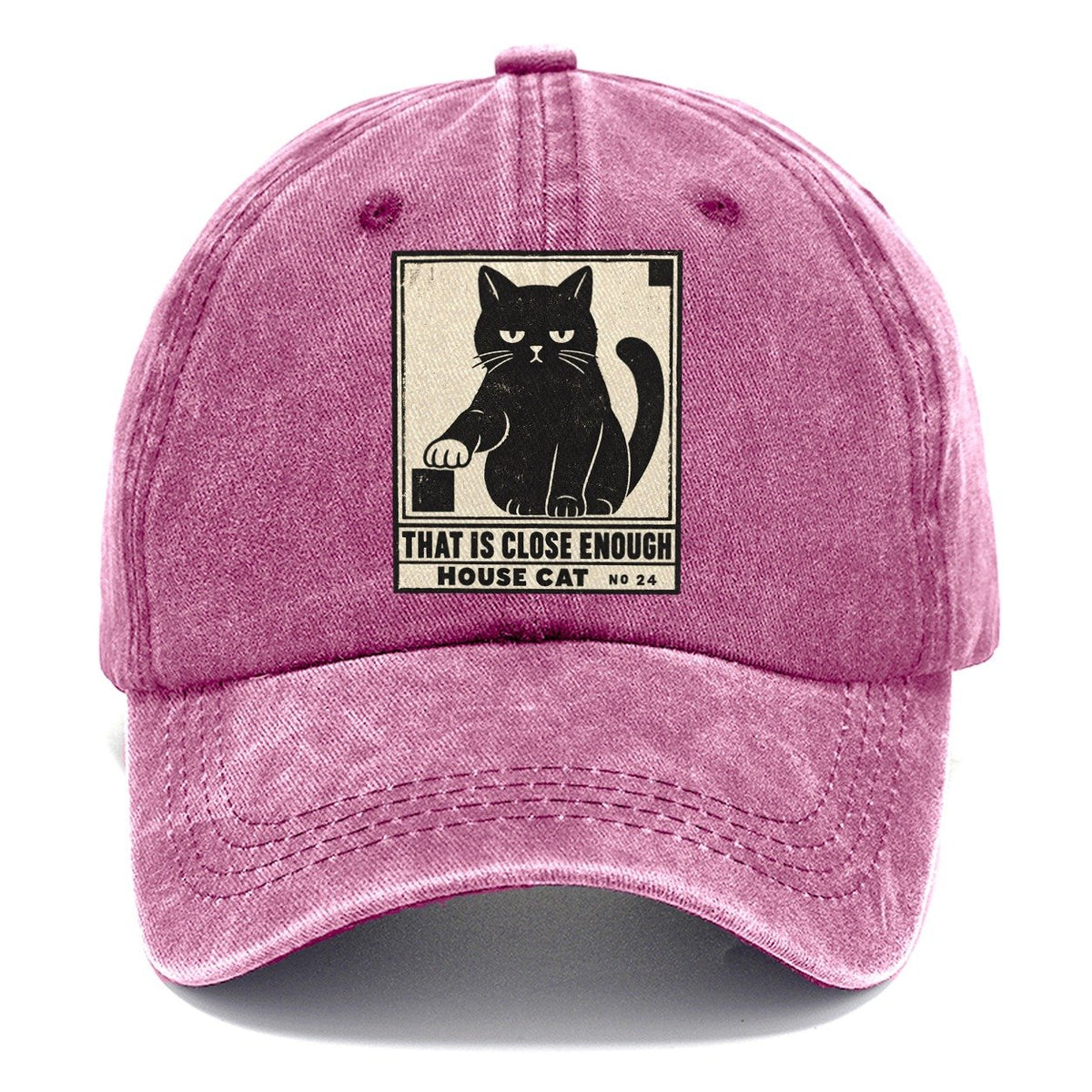 That Is Close Enough Neko Says No Classic Cap – Dusty Rose