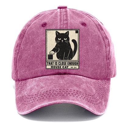 That Is Close Enough Neko Says No Classic Cap – Dusty Rose