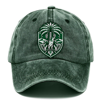 Saudi Arabia Minimal Emblem Country Logos Classic Cap – Forest Mist