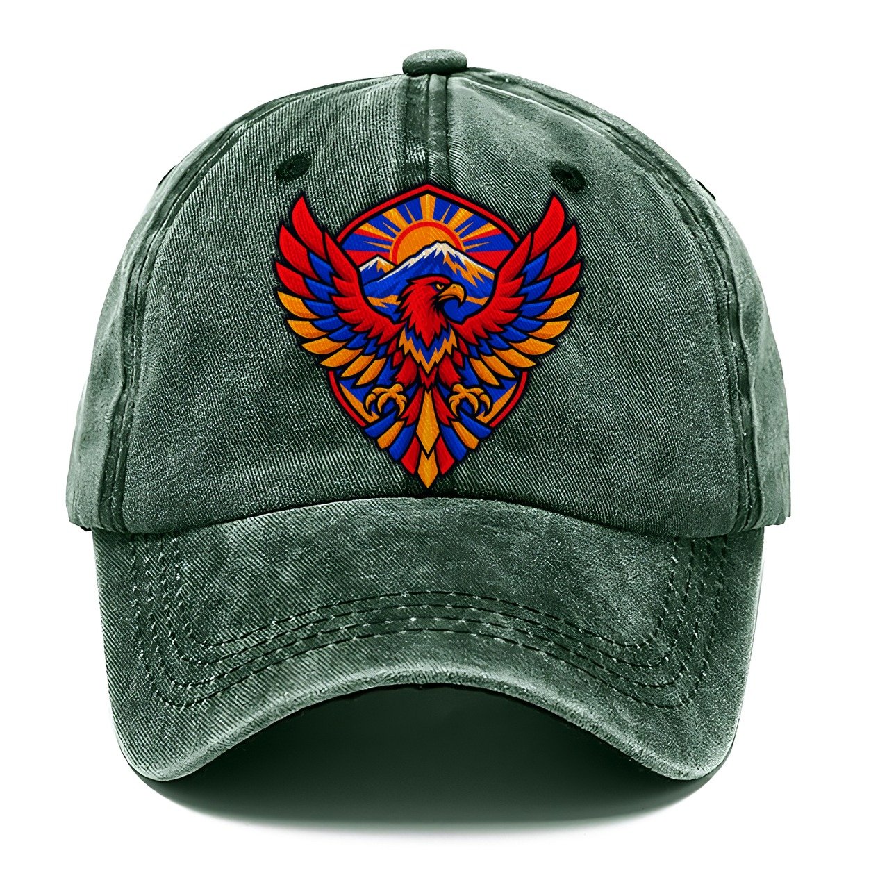 Armenia Minimal Emblem Country Logos Classic Cap – Forest Mist
