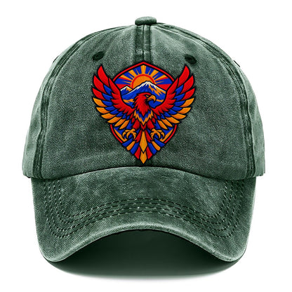 Armenia Minimal Emblem Country Logos Classic Cap – Forest Mist