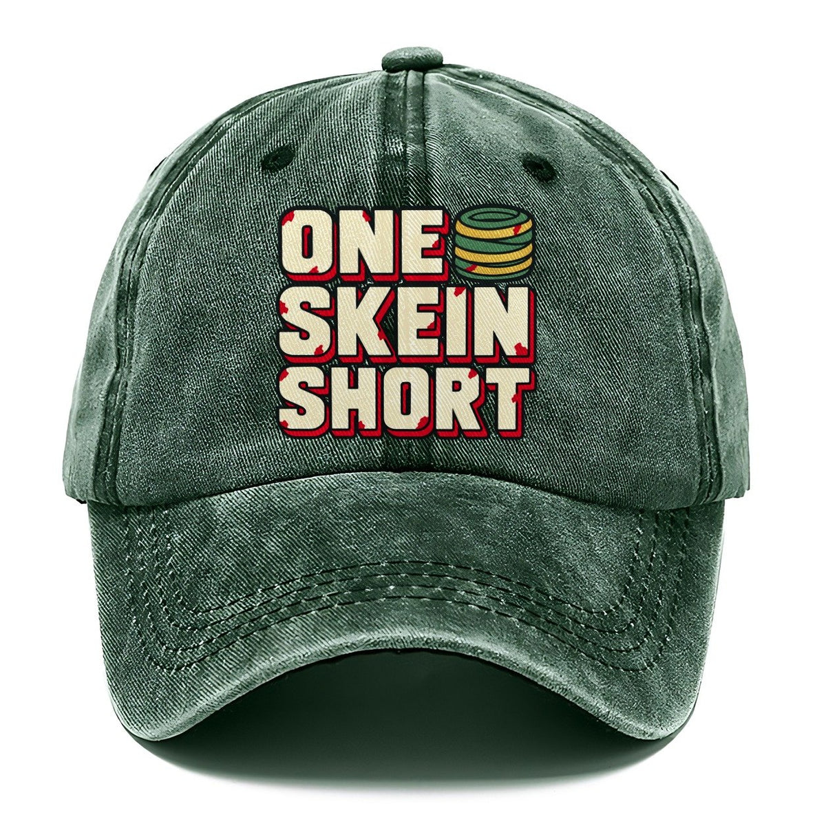 One Skein Short Yarn Crafts Classic Cap – Forest Mist